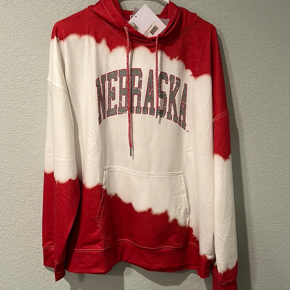 Nebraska Cornhuskers Sweatshirt, Tie-Dye